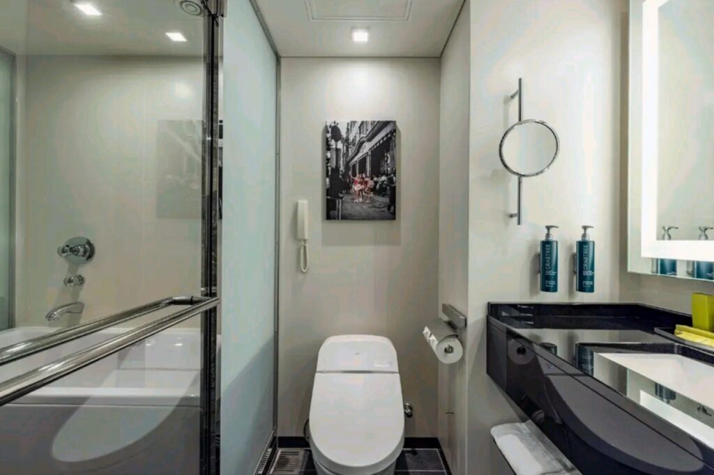 힐튼 도쿄 호텔 욕실 - 도쿄 호텔 힐튼 도쿄 호텔 욕실 | Hilton Tokyo Bathroom