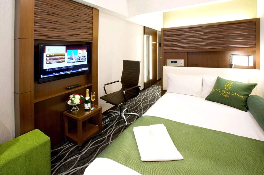 호텔 벨 클래식 도쿄 - 도쿄 호텔 Hotel Bell Classic Tokyo Room Interior | 호텔 벨 클래식 도쿄 객실 인테리어