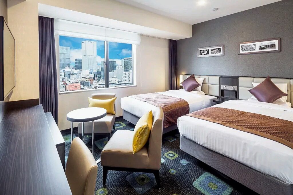호텔 마이스테이 프리미어 아카사카 - 도쿄 호텔 Hotel Mystays Premier Akasaka Room View | 호텔 마이스테이 프리미어 아카사카 룸 뷰