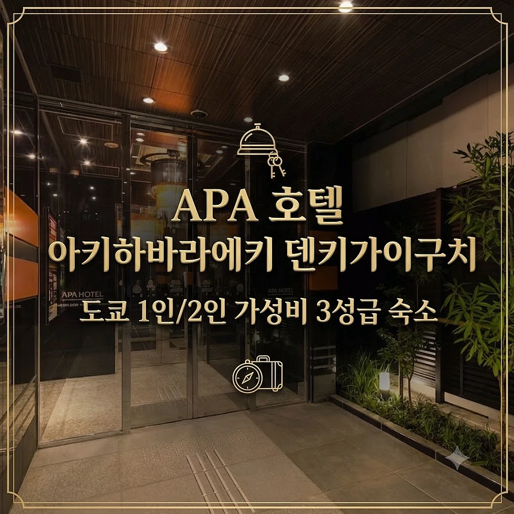 APA Hotel Akihabaraeki Denkigaiguchi 도쿄 호텔 | APA 호텔 아키하바라에키 덴키가이구치 전경