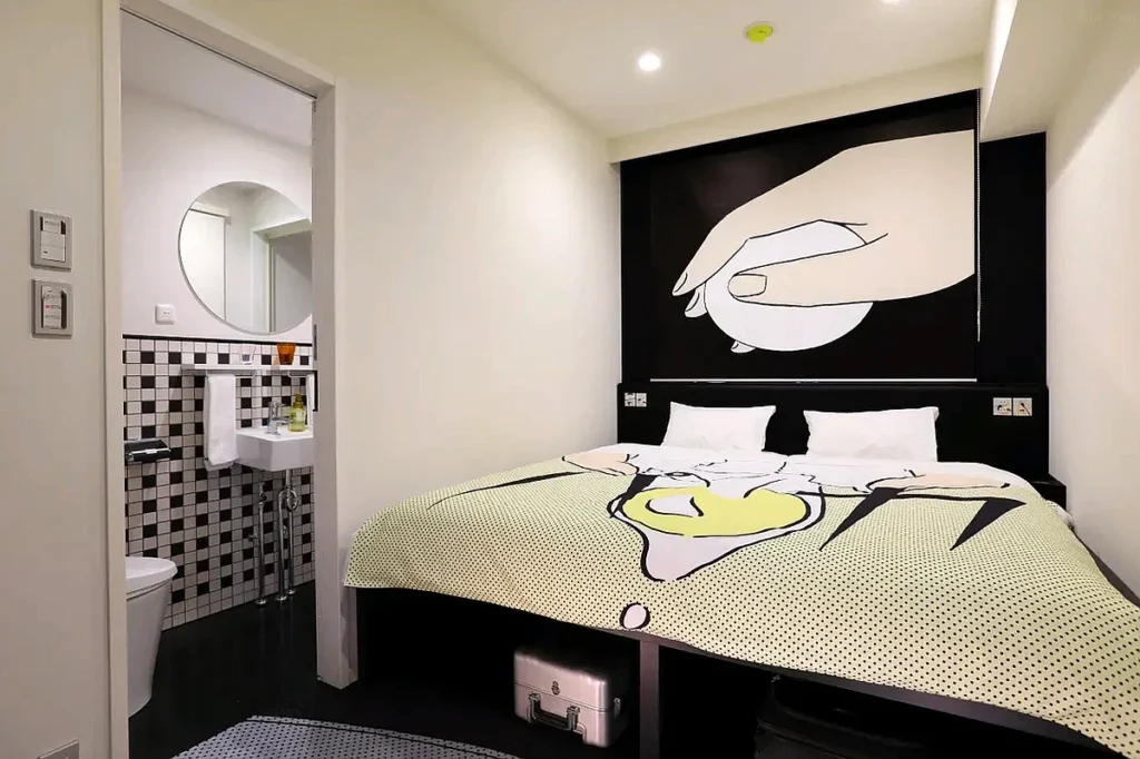 호텔 타비노스 하마마츠초 - 도쿄 호텔 호텔 타비노스 하마마츠초 호텔 침실 | Hotel Tavinos Hamamatsucho Hotel Bedroom