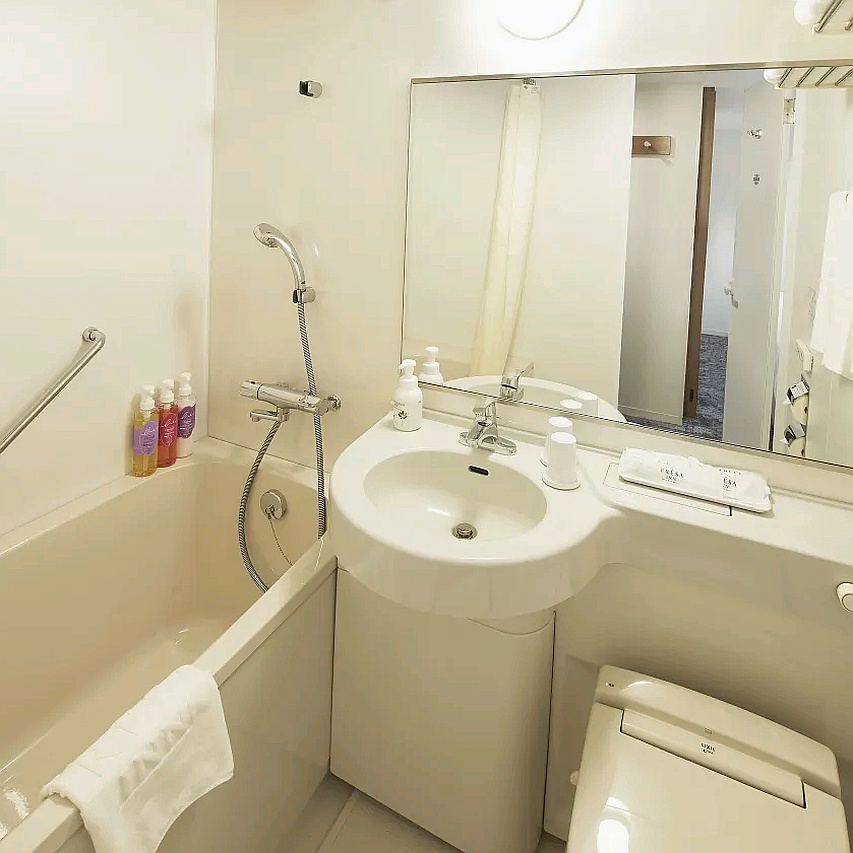 소테츠 프레사 인 우에노 오카치마치 호텔 욕실 | Sotetsu Fresa Inn Ueno Okachimachi Hotel Bathroom