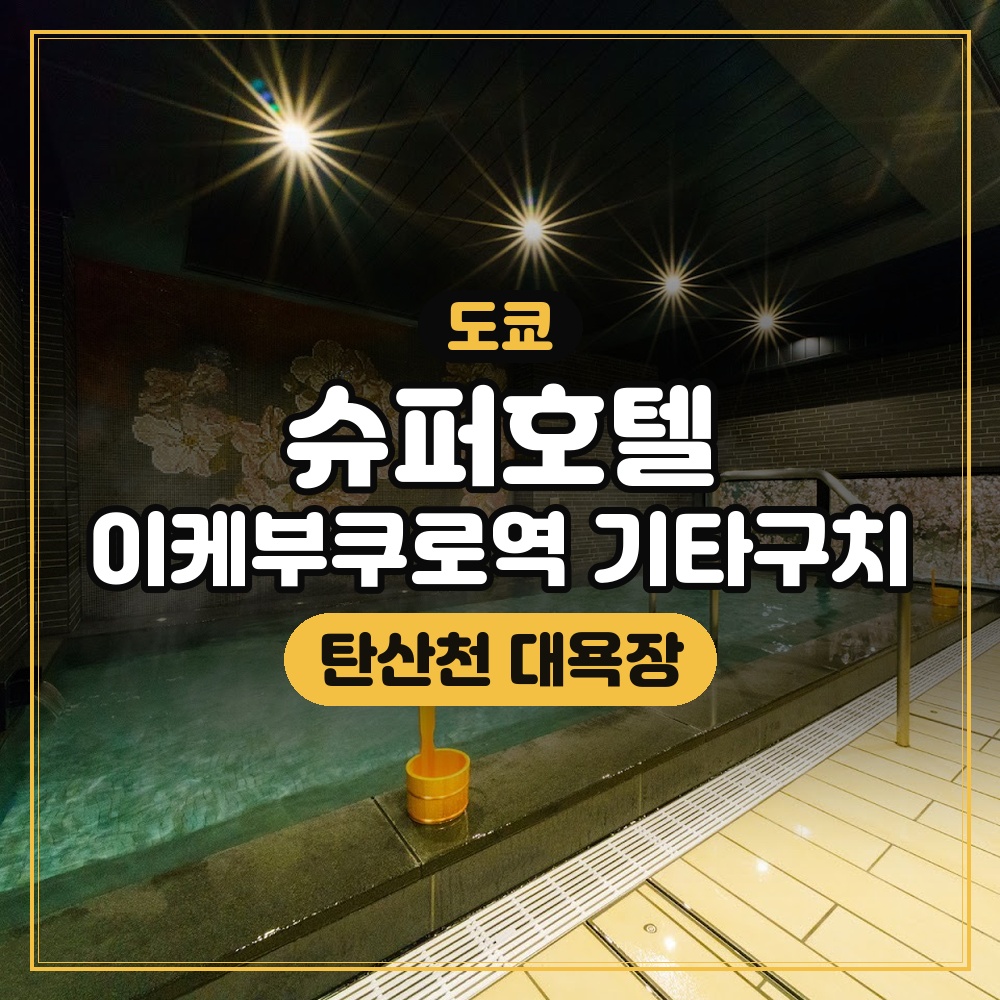 슈퍼호텔 이케부쿠로역 기타구치 대표 이미지