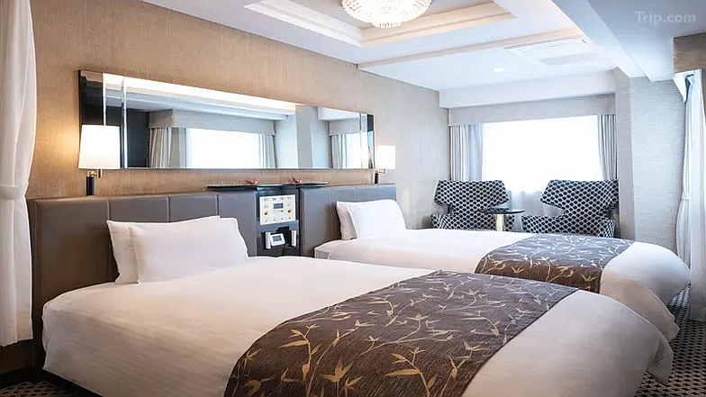 아파 히가시 신주쿠 가부키초 타워 호텔 침실 | APA Higashi Shinjuku Kabukicho Tower (No. 323) Hotel Bedroom