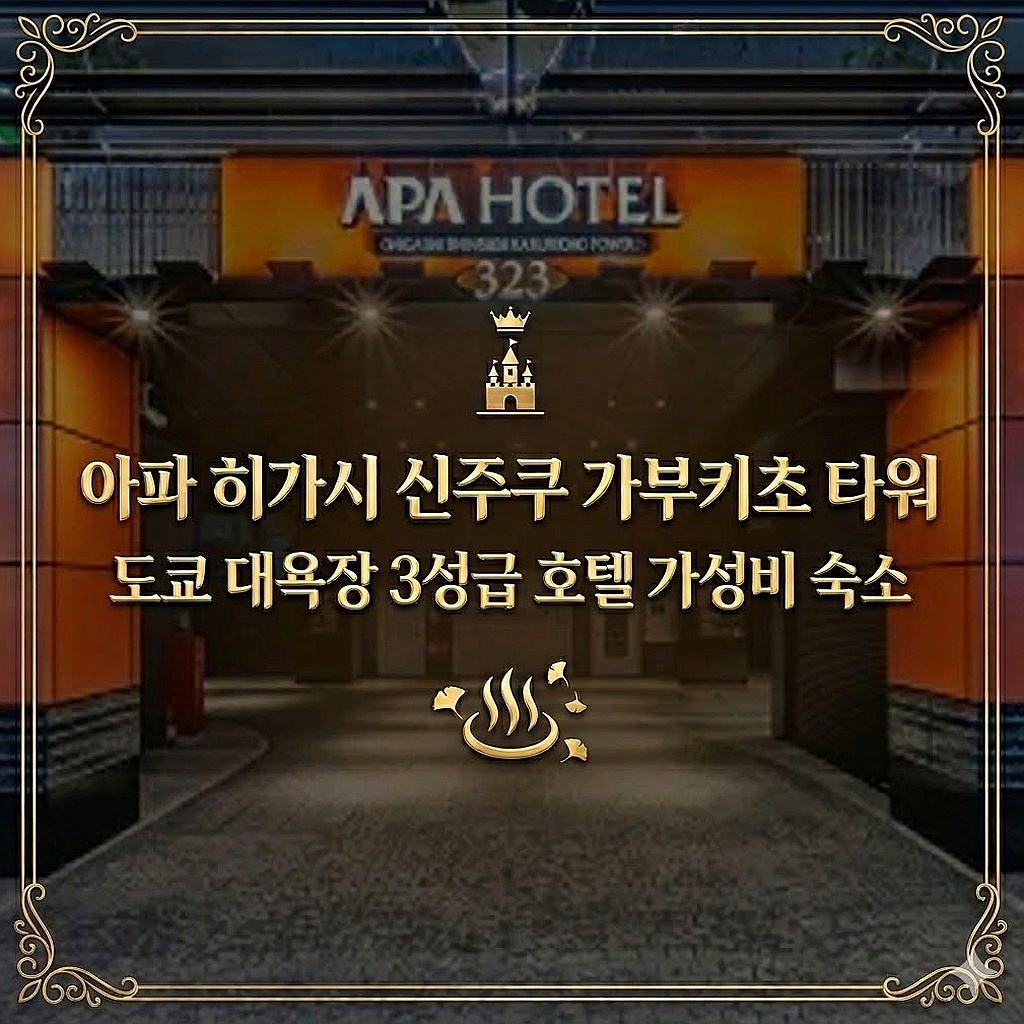 도쿄 아파 히가시 신주쿠 가부키초 타워 숙소 | APA Higashi Shinjuku Kabukicho Tower (No. 323) Accommodation Tokyo