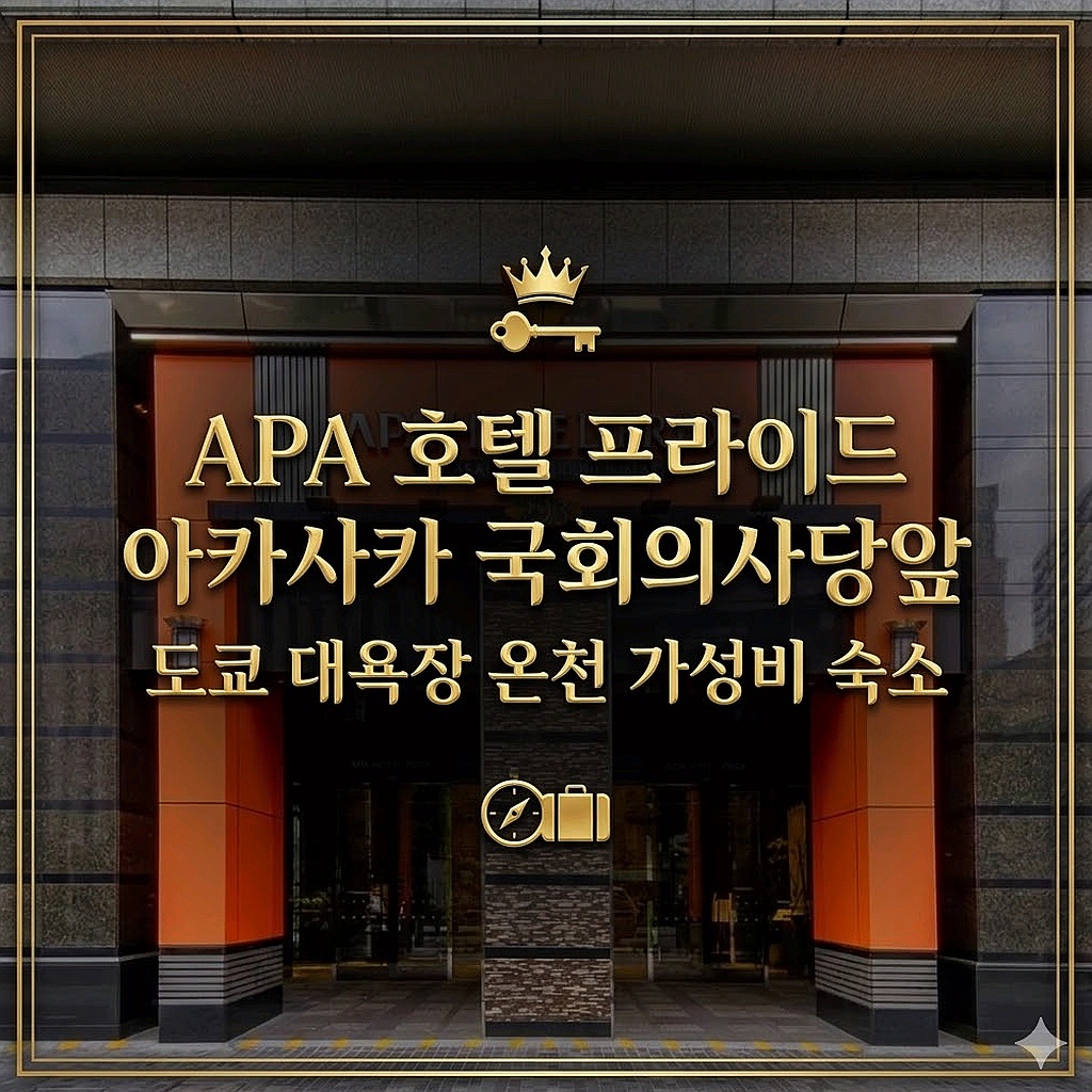 APA Hotel Pride Kokkaigijidomae 도쿄 호텔 | APA 호텔 프라이드 아카사카 국회의사당앞 전경