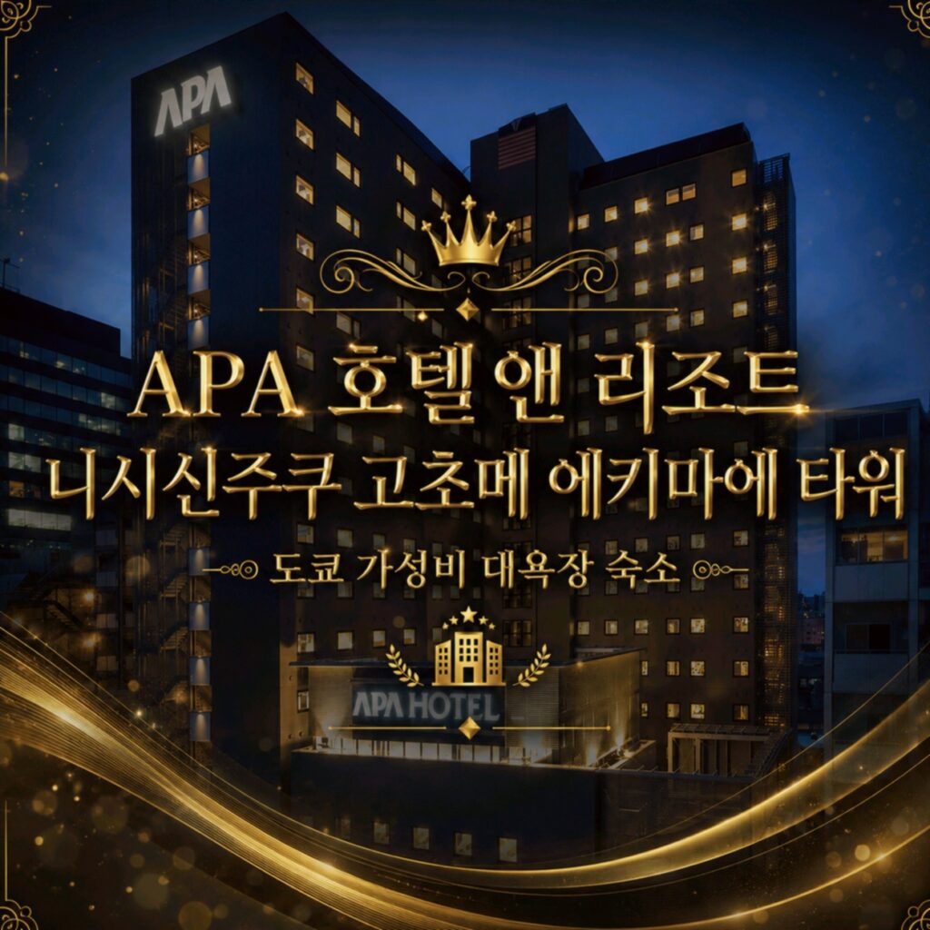 APA 호텔 앤 리조트 니시신주쿠 고초메 에키마에 타워 도쿄 호텔 추천 | APA Hotel Nishi Shinjuku Gochome Eki Tower Tokyo Hotel