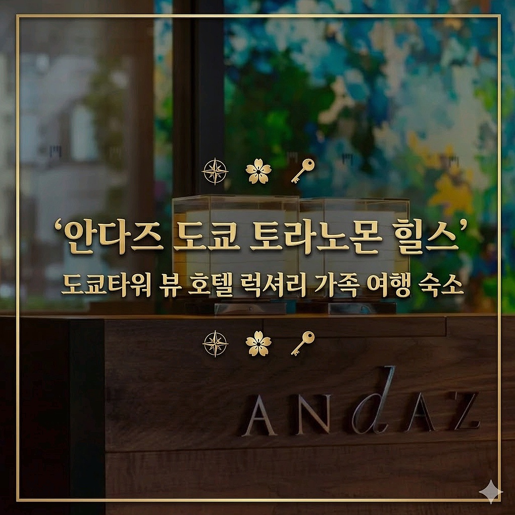 안다즈 도쿄 토라노몬 힐스 도쿄 호텔 추천 | Andaz Tokyo Toranomon Hills Tokyo Hotel