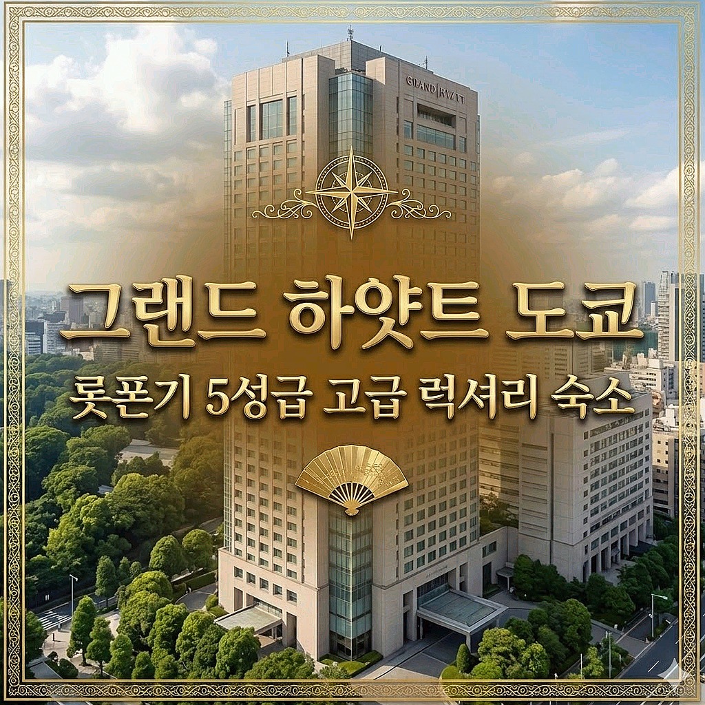 그랜드 하얏트 도쿄 도쿄 호텔 추천 | Grand Hyatt Tokyo Tokyo Hotel