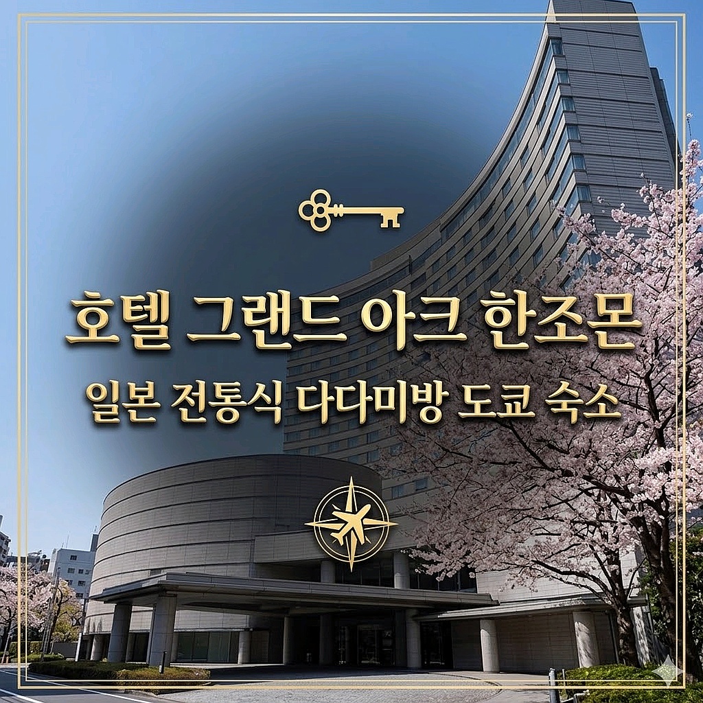 호텔 그랜드 아크 한조몬 도쿄 호텔 추천 | Hotel Grand Arc Hanzomon Tokyo Hotel
