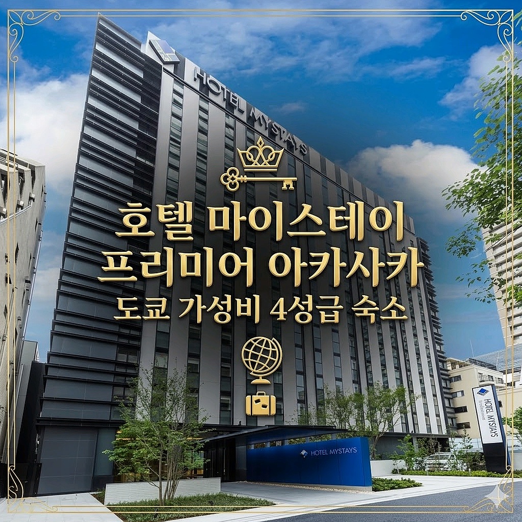 호텔 마이스테이 프리미어 아카사카 외관 전경 | Hotel Mystays Premier Akasaka Hotel Exterior