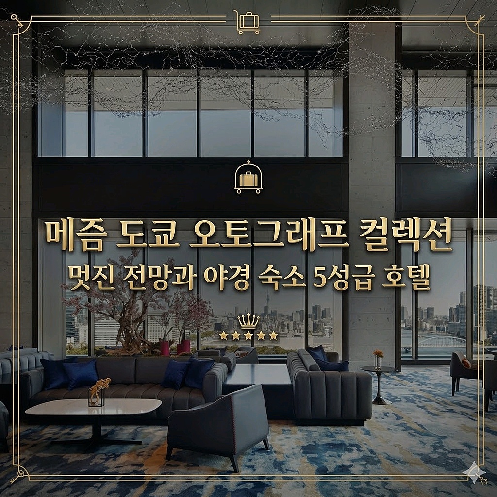 메즘 도쿄 오토그래프 컬렉션 도쿄 숙소 추천 | Mesm Tokyo, Autograph Collection Best Tokyo Hotel