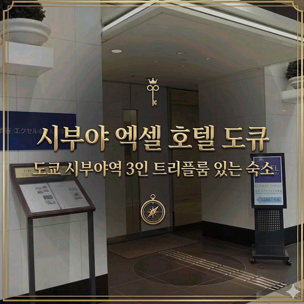 시부야 엑셀 호텔 도큐 도쿄 호텔 추천 | Shibuya Excel Hotel Tokyu Tokyo Hotel