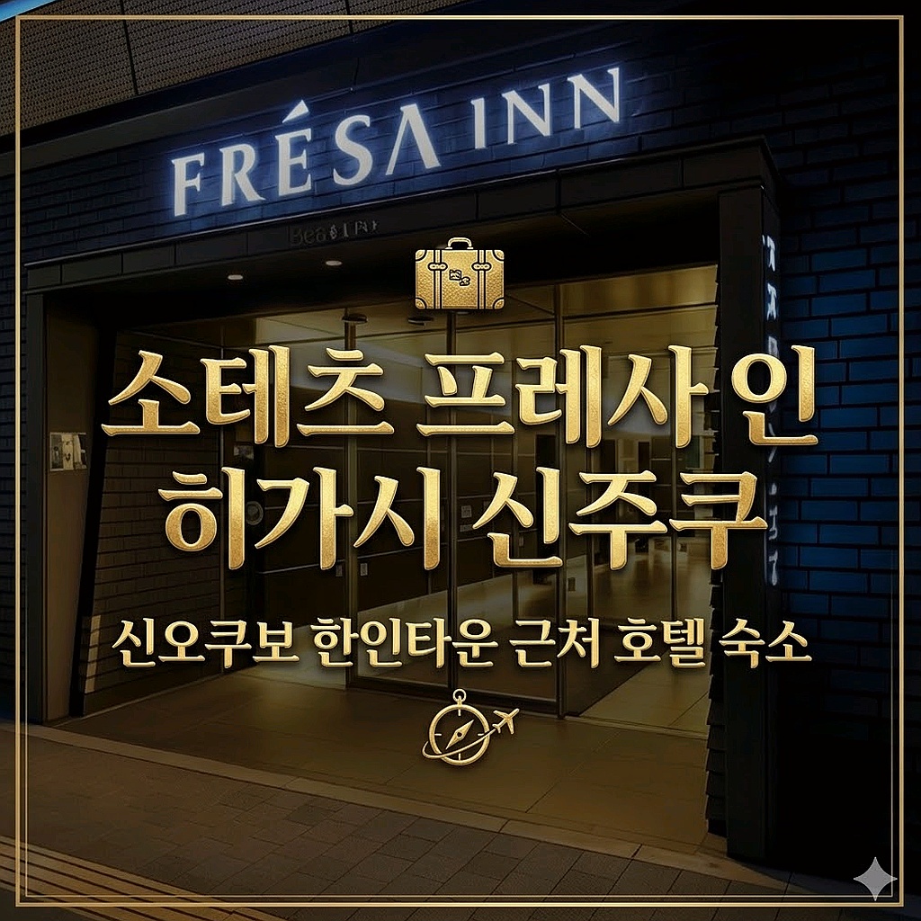 소테츠 프레사 인 히가시 신주쿠 도쿄 숙소 추천 | Sotetsu Fresa Inn Higashi-Shinjuku Ekimae Best Tokyo Hotel